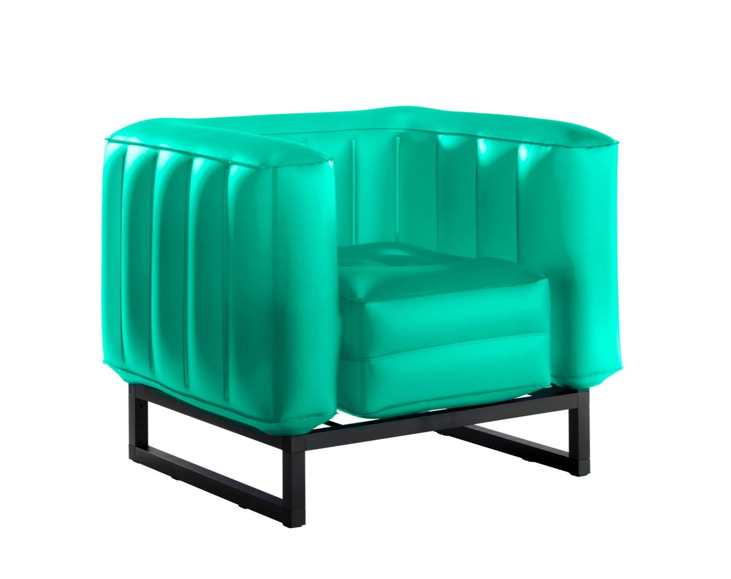YOMI ARMCHAIR EKO WITH LIGHTING ALUMINIUM Frame