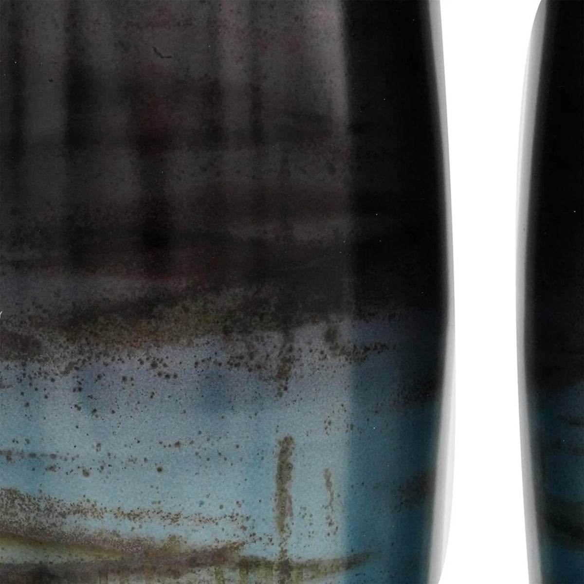 Abstract Glass Cylinder Floor Vases