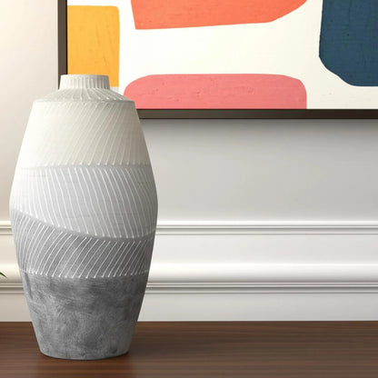 Geometric Ceramic Table Vase