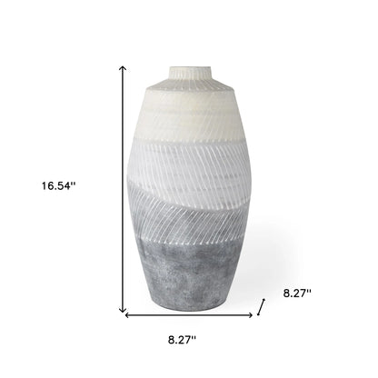 Geometric Ceramic Table Vase