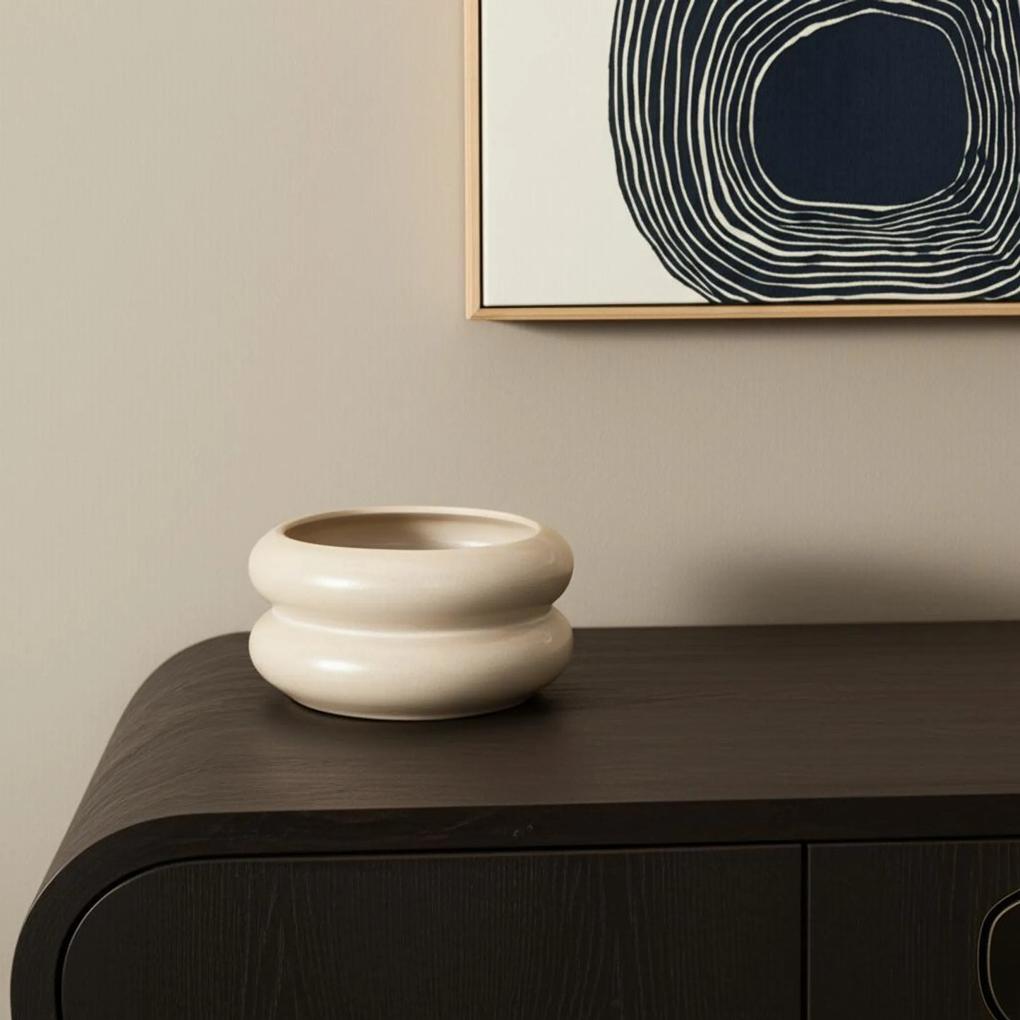 Cylinder Ceramic Table Vase
