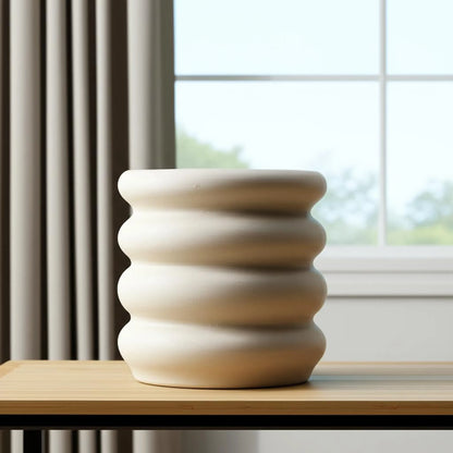 Cylinder Ceramic Table Vase